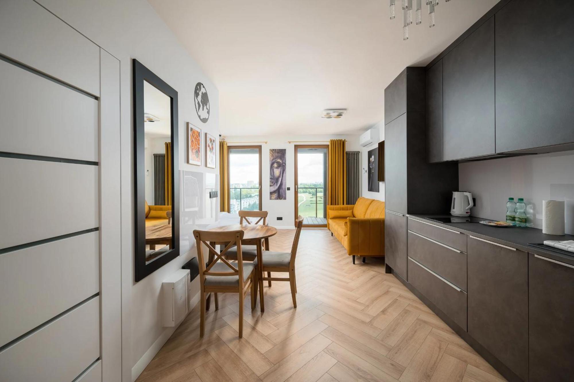 Premium Studio Klobucka Airport Varşova Dış mekan fotoğraf