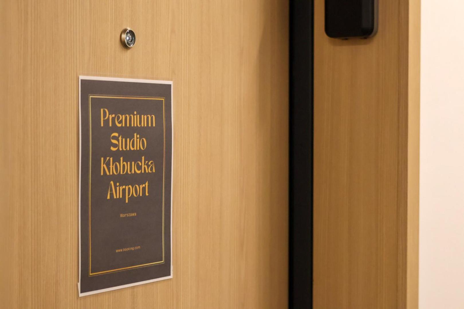Premium Studio Klobucka Airport Varşova Dış mekan fotoğraf